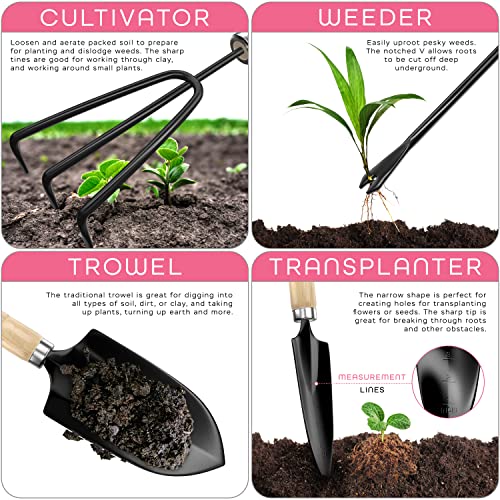Gardening Tools - Garden Tools Stainless Steel Gardening Gifts for...