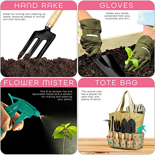 Gardening Tools - Garden Tools Stainless Steel Gardening Gifts for...