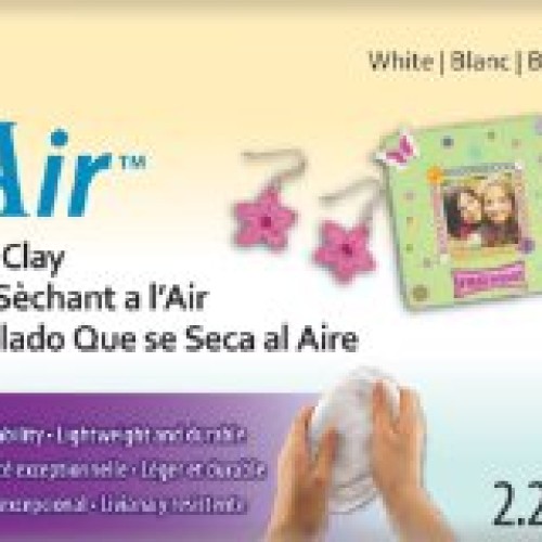 Model Air Dry Modeling Clay, White