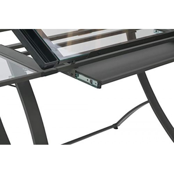 SD STUDIO DESIGNS Futura Luxe Drawing, Drafting, Craft Table with ...