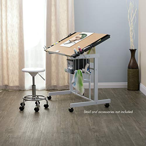 Studio Designs Deluxe Craft Station, Top Adjustable Drafting Table...