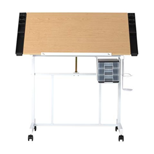 Studio Designs Deluxe Craft Station, Top Adjustable Drafting Table...