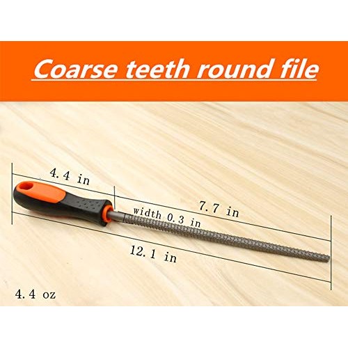 SDFSX 8 inches Woodworking rasp Coarse tooth Wood Rasp Files Woodw...