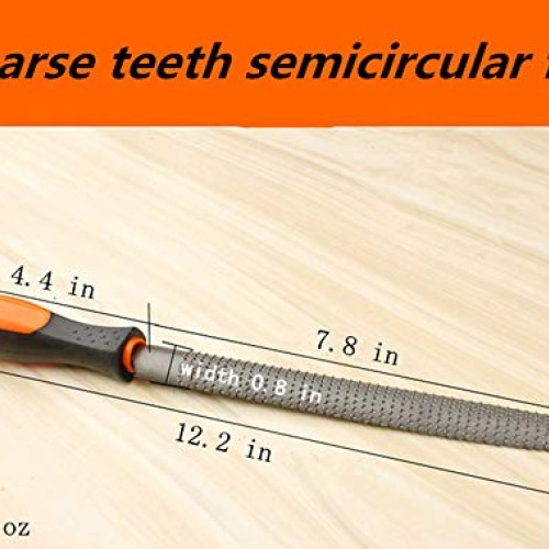 SDFSX 8 inches Woodworking rasp Coarse tooth Wood Rasp Files Woodw...