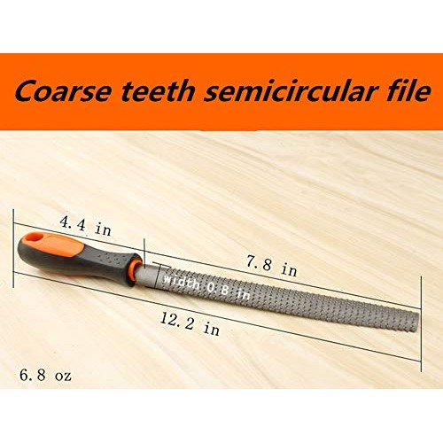 SDFSX 8 inches Woodworking rasp Coarse tooth Wood Rasp Files Woodw...