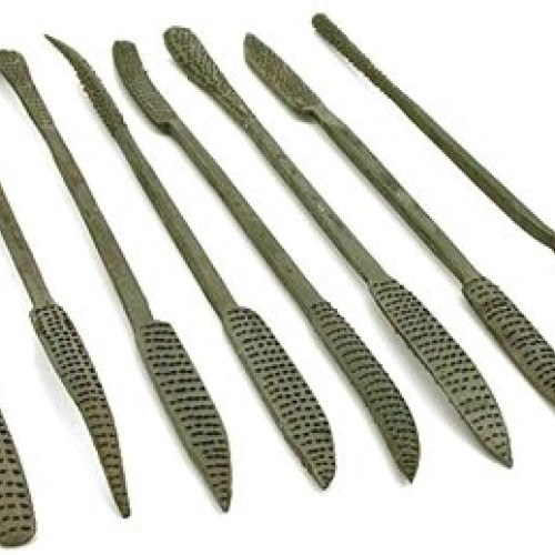 Bundle - Rasps Files for wood and more. 8-Piece Heavy Wood Rasp Ri...