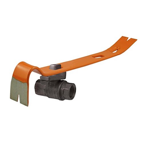 SE 15” Heavy-Duty Flat Pry Bar with Gas Valve Shut-Off Feature - P...