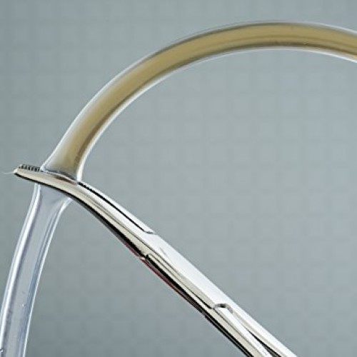 SE 5-1/2 Stainless Steel Self-Locking Curved Forceps - 656FC