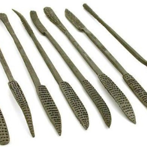 SE 7408WFR 8-Piece Heavy Wood Rasp Riffler File Set
