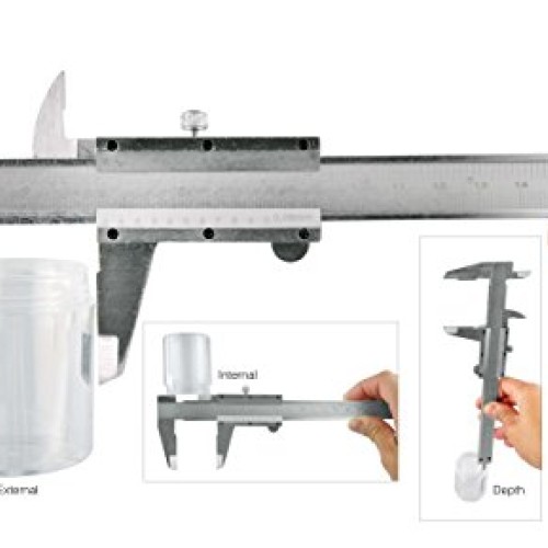 SE 781BC Steel Vernier Caliper, 6-Inch Measuring Range