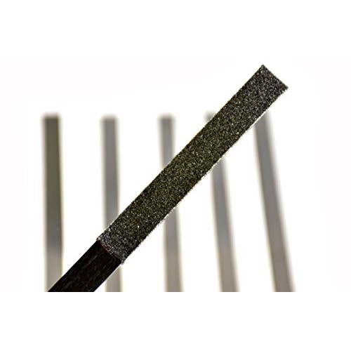 SE Flat Diamond Flat Files with 40 to 600 Grit 6 PC. - 74336DF