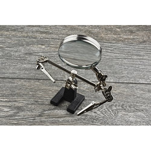 SE MZ101B Helping Hand with Magnifying Glass