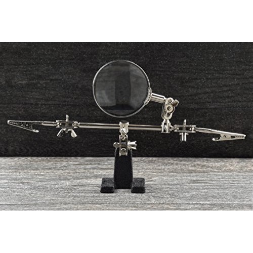 SE MZ101B Helping Hand with Magnifying Glass