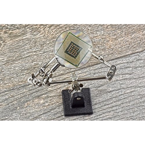 SE MZ101B Helping Hand with Magnifying Glass