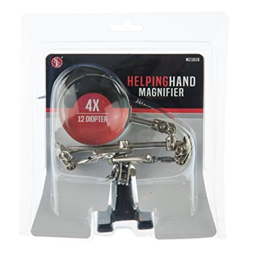 SE MZ101B Helping Hand with Magnifying Glass