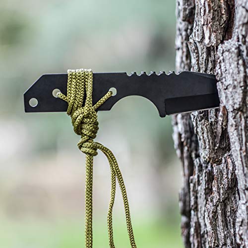 SE Outdoor Tanto Knife with Firestarter