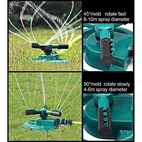 Sea pioneer Garden Sprinkler, Automatic Lawn Water Sprinkler 360 D...