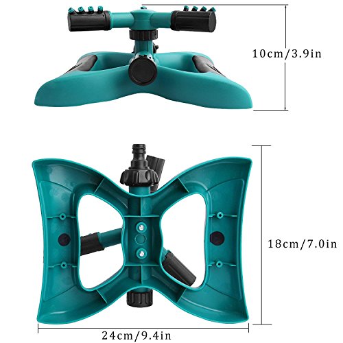 Sea pioneer Garden Sprinkler, Automatic Lawn Water Sprinkler 360 D...