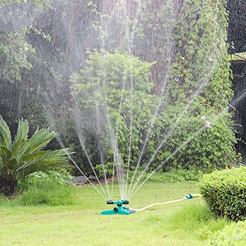 Sea pioneer Garden Sprinkler, Automatic Lawn Water Sprinkler 360 D...