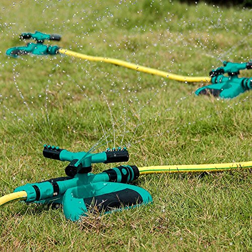 Sea pioneer Garden Sprinkler, Automatic Lawn Water Sprinkler 360 D...