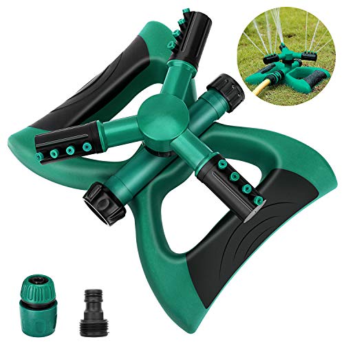Sea pioneer Garden Sprinkler, Automatic Lawn Water Sprinkler 360 D...