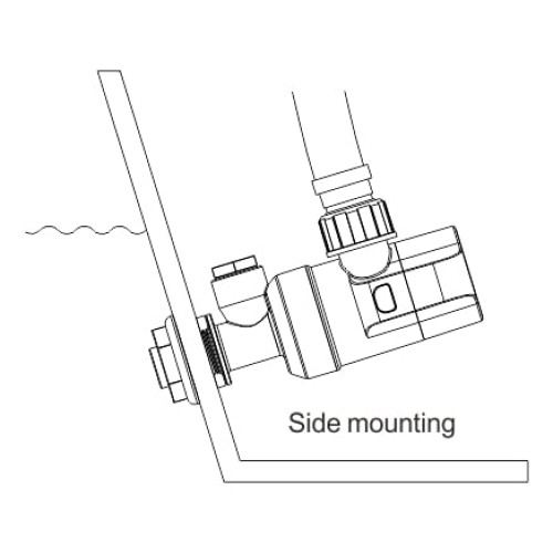 SEAFLO 12V 1100GPH Straight Livewell/Baitwell Pump 13C