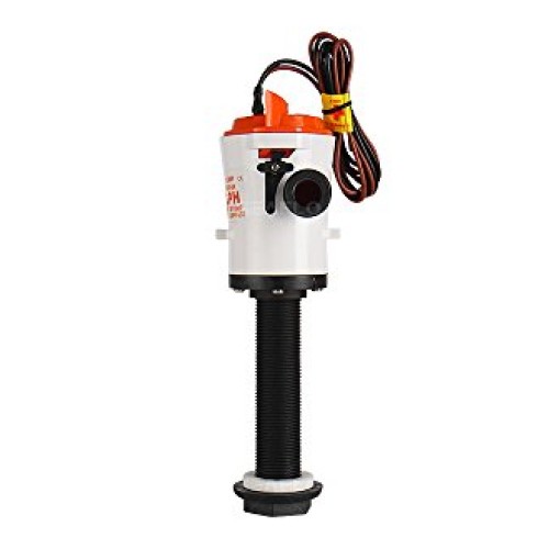 SEAFLO 12v 800 GPH Angled Livewell Pump