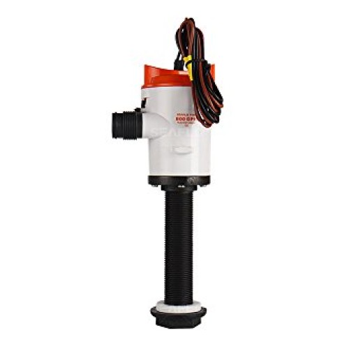 SEAFLO 12v 800 GPH Angled Livewell Pump