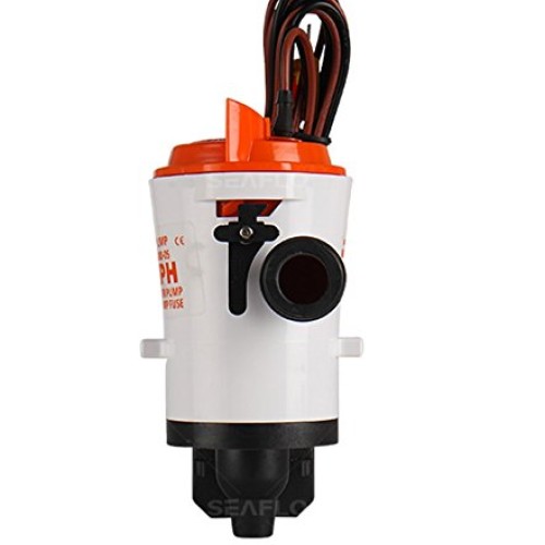 SEAFLO Aerator Livewell Pump - 12V, 800GPH, Submersible, Removable...