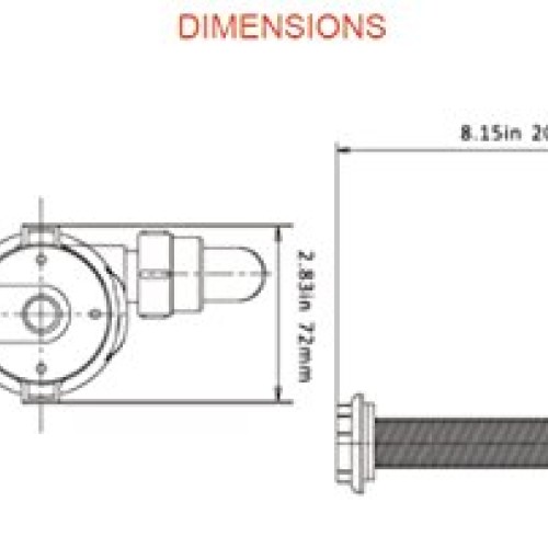 SEAFLO Aerator Livewell Pump - 12V, 800GPH, Submersible, Removable...