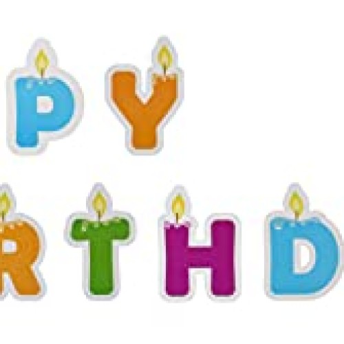 Happy Birthday Yard Signs with Metal Stakes, 17 Letters, Weather ...