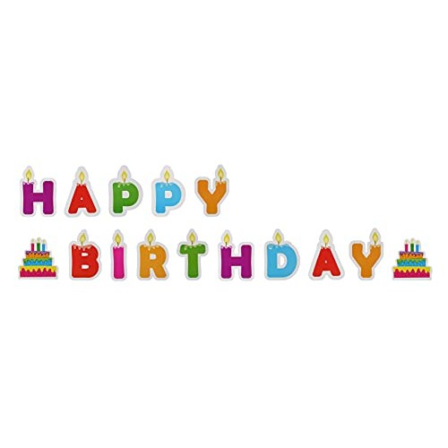 Happy Birthday Yard Signs with Metal Stakes, 17 Letters, Weather ...