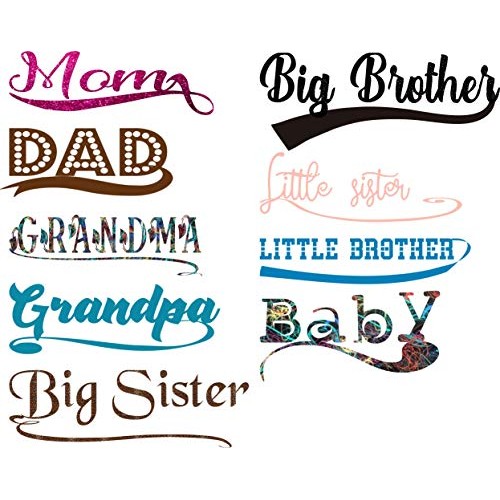 Iron on Name for Tshirt, Apron, Dress and more