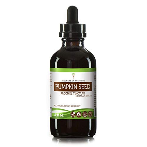 Pumpkin Seed Tincture Alcohol Extract, Cucurbita Pepo Healthy Blad...