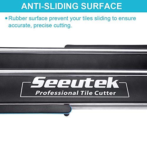 Seeutek 40 Inch Manual Tile Cutter With Tungsten Carbide Scoring W...