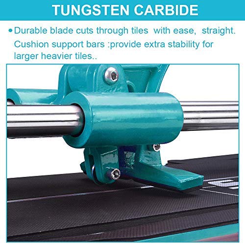 Seeutek 40 Inch Manual Tile Cutter With Tungsten Carbide Scoring W...