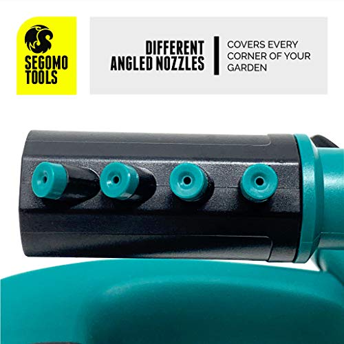 Segomo Tools 360 Degree Automatic Rotating Garden Lawn Water Sprin...