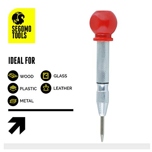 Segomo Tools 5 Inch Precision Diamond Knurled S2 Steel 58-60 Aut...