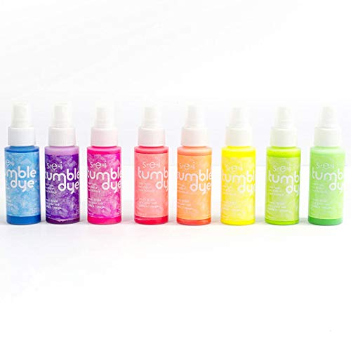 S.E.I Tumble Dye Craft and Fabric Spray 2 Oz 8/Pkg-Neon Assorted C...