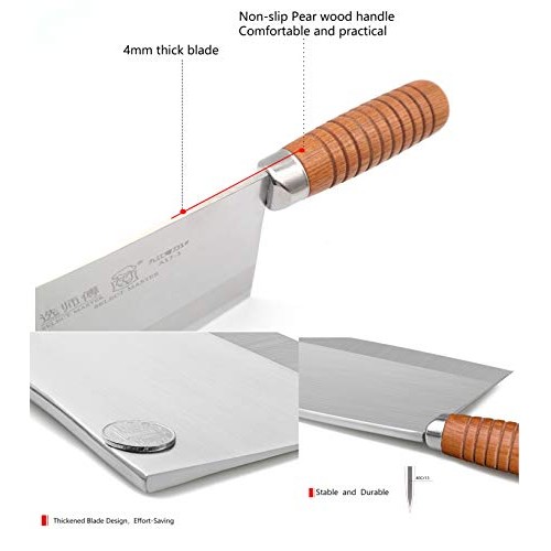 SELECT MASTER Chopper knife-8inch Meat Cleaver Bone Cleaver knife ...