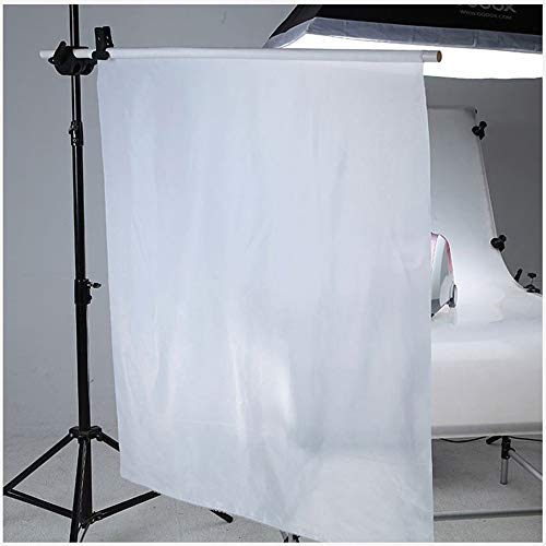 Selens 1 Yard x 67 Inch / 1M x 1.7M Diffusion Fabric Nylon Silk Wh...