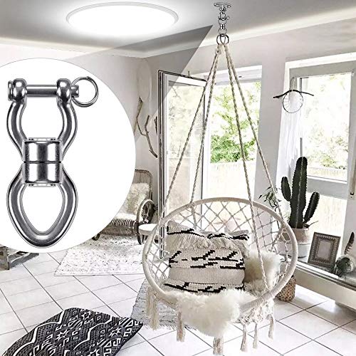 SELEWARE Silent Bearing Swing Swivel, 360° Rotational Device Hangi...