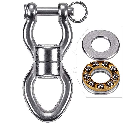 SELEWARE Silent Bearing Swing Swivel, 360° Rotational Device Hangi...