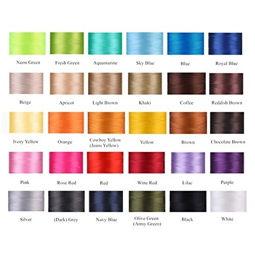 Selric 1500Yards / 30 Colors Available UV Resistant High Strengt...