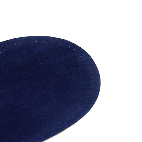 Semetall Repair Patches,Oval PU Leather Repair Sewing Patch Knee P...
