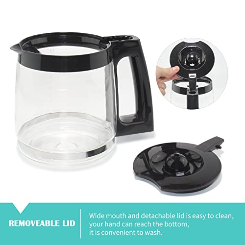 SendExtra 12-Cup Replacement Glass Carafe Pot Compatible with Ninj...