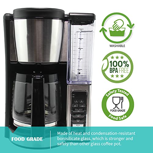 SendExtra 12-Cup Replacement Glass Carafe Pot Compatible with Ninj...