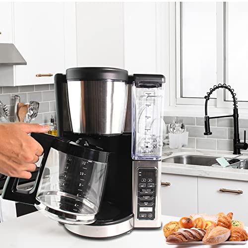 SendExtra 12-Cup Replacement Glass Carafe Pot Compatible with Ninj...