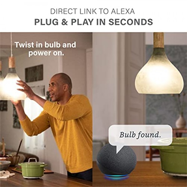 Sengled Alexa Light Bulb, Bluetooth Mesh Smart Light Bulbs, Smart ...