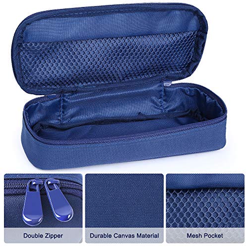 Pen Case, Senignol Big Capacity Canvas Makeup Pouch Bag Pencil Cas...